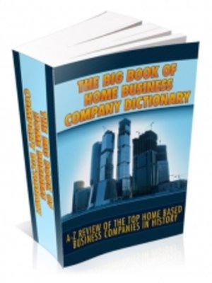 cover image of The Big Book of Home Business Company Directory